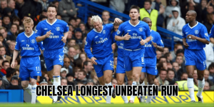 Chelsea Longest Unbeaten Run