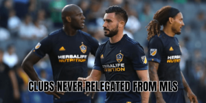 Clubs Never Relegated From MLS