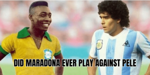 Did Maradona Ever Play Against Pele